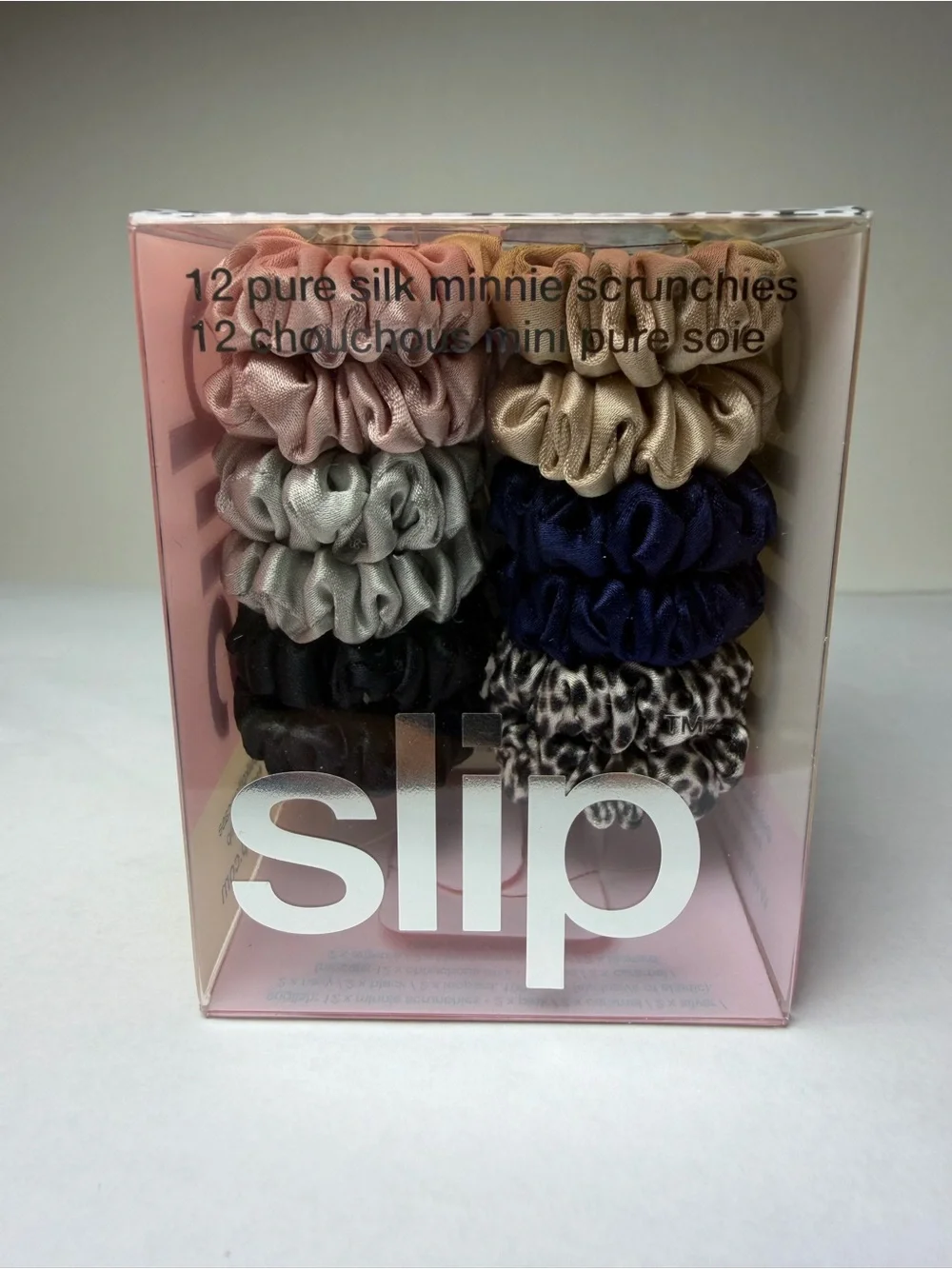 Slip - 12 Pure Silk Minnie Scrunchies - Mixed Colors